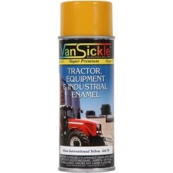 Van Sickle Tractor, Equipment & Industrial Enamel Spray Paint 12 oz -Home Improvement Sales Shop 454 70 intl yellow 1