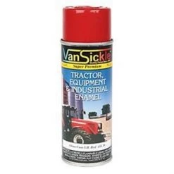 Van Sickle Tractor, Equipment & Industrial Enamel Spray Paint 12 oz 32 Van Sickle Tractor, Equipment & Industrial Enamel Spray Paint 12 oz -Home Improvement Sales Shop 455 70 intl h. red