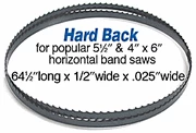 Olson 64 1/2" Hard Back Metal Cutting Band Saw Blade - HB71764BL 3 Olson 64 1/2" Hard Back Metal Cutting Band Saw Blade - HB71764BL