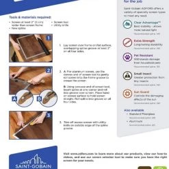 Saint Gobain Gray Window Spline 7 Saint Gobain Gray Window Spline -Home Improvement Sales Shop 460009 2