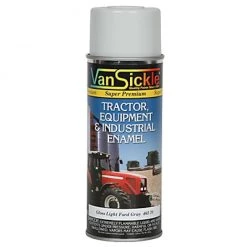 Van Sickle Tractor, Equipment & Industrial Enamel Spray Paint 12 oz -Home Improvement Sales Shop 465 70 lt gray ford 1