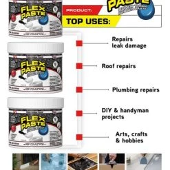 Flex Paste 1lb Jar -Home Improvement Sales Shop 47490038 2 1