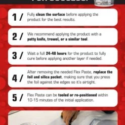 Flex Paste 1lb Jar -Home Improvement Sales Shop 47490038 4 1