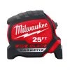 Milwaukee 25 ft Magnetic Wide Blade Tape Measure -Home Improvement Sales Shop 48 22 0225m 1