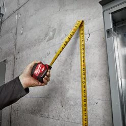 Milwaukee 25 ft Magnetic Wide Blade Tape Measure -Home Improvement Sales Shop 48 22 0225m d 1