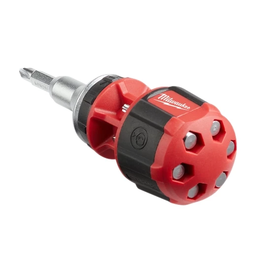 Milwaukee 8-in-1 Compact Ratcheting Multi-bit Driver 4 Milwaukee 8-in-1 Compact Ratcheting Multi-bit Driver - Image 2