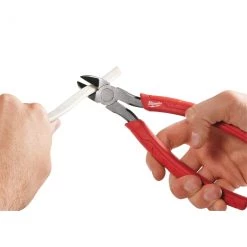 Milwaukee 8" Comfort Grip Diagonal Cutting Pliers -Home Improvement Sales Shop 48 22 6108 2 1