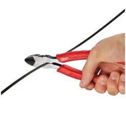 Milwaukee 8" Comfort Grip Diagonal Cutting Pliers -Home Improvement Sales Shop 48 22 6108 5 1