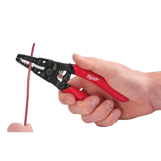 Milwaukee 7-1/8" Wire Stripper/Cutter for Solid & Stranded Wire 6 Milwaukee 7-1/8" Wire Stripper/Cutter for Solid & Stranded Wire - Image 4
