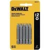DeWalt #2 Phillips 2" Insert Bit Tips, 5 Pack 2 DeWalt #2 Phillips 2" Insert Bit Tips, 5 Pack -Home Improvement Sales Shop 480086 1