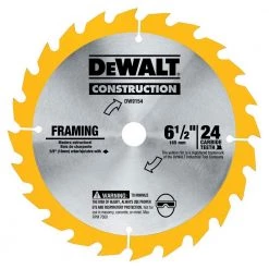 DeWalt Small Diameter Construction Saw Blades DW3176 7 1/4 in,36 -Home Improvement Sales Shop 480202 5