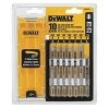 DeWalt 10 Piece T-Shank Jig Saw Blade Set w/ Case -Home Improvement Sales Shop 480454 1