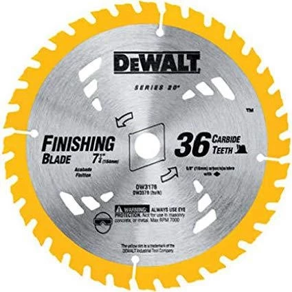 DeWalt Small Diameter Construction Saw Blades 3 DeWalt Small Diameter Construction Saw Blades
