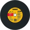DeWalt 14" X 1/8" X1" Aluminum Oxide High Speed Rail Cutting Wheel -Home Improvement Sales Shop 482644 1