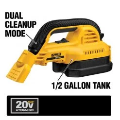 DeWalt 20V Max Cordless Vacuum -Home Improvement Sales Shop 482973 5
