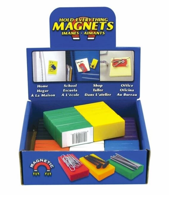 Master Magnetics 56 pc. Magnetic Counter Display, Assorted Colors 4 Master Magnetics 56 pc. Magnetic Counter Display, Assorted Colors - Image 2