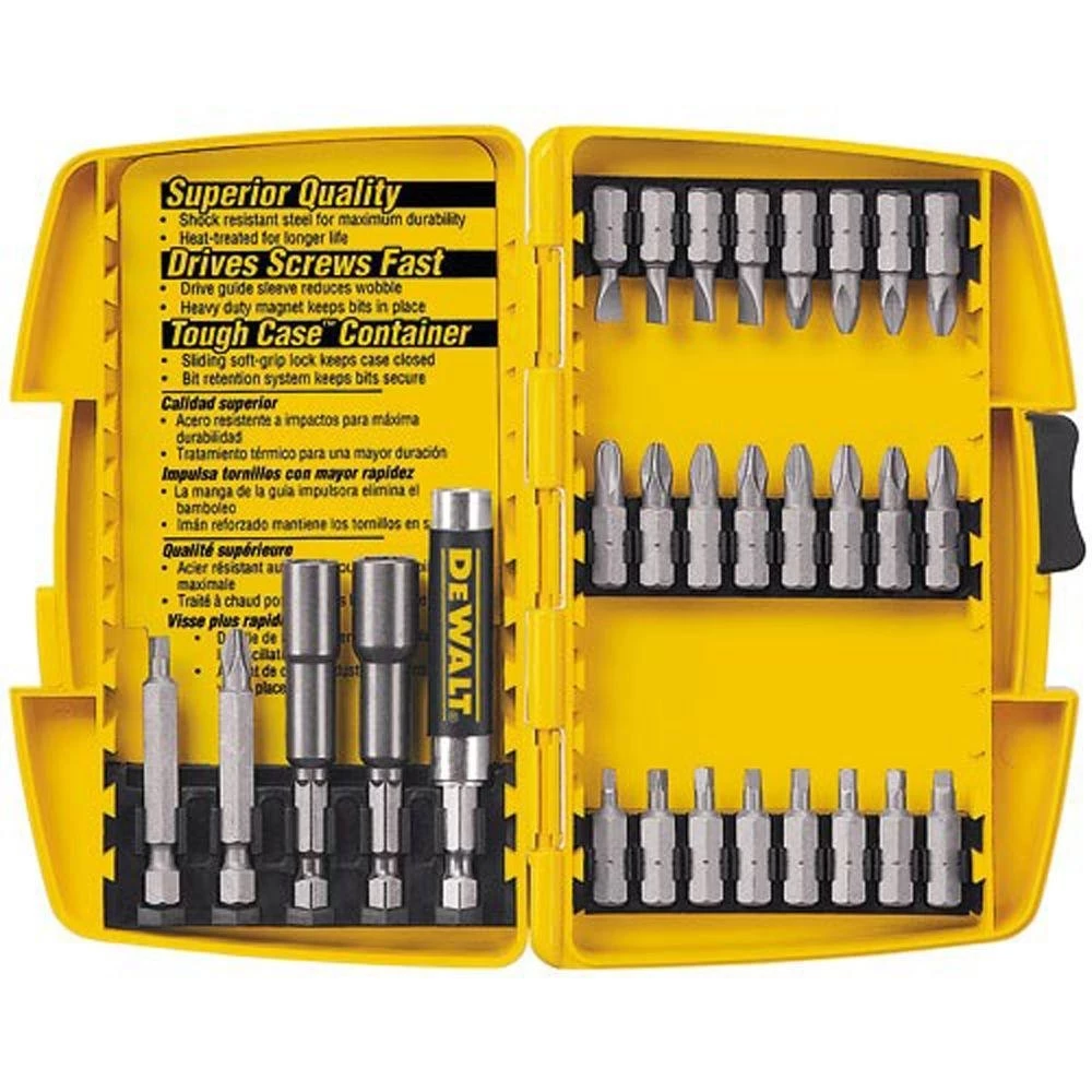 DeWalt 29 Piece Screwdriving Set with Tough Case 3 DeWalt 29 Piece Screwdriving Set with Tough Case