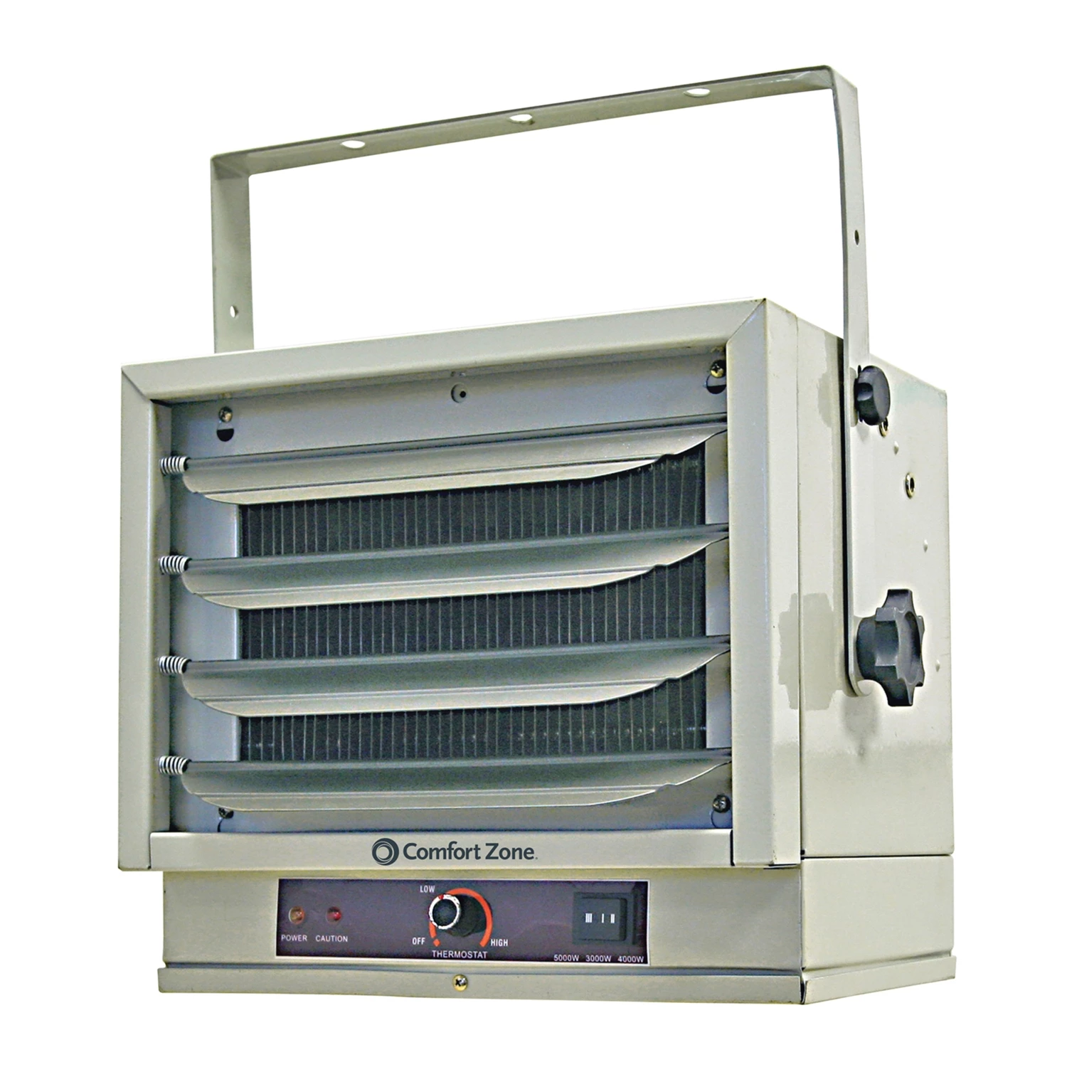 Comfort Zone Industrial 5,000 Watt Fan-Forced Utility Heater 3 Comfort Zone Industrial 5,000 Watt Fan-Forced Utility Heater
