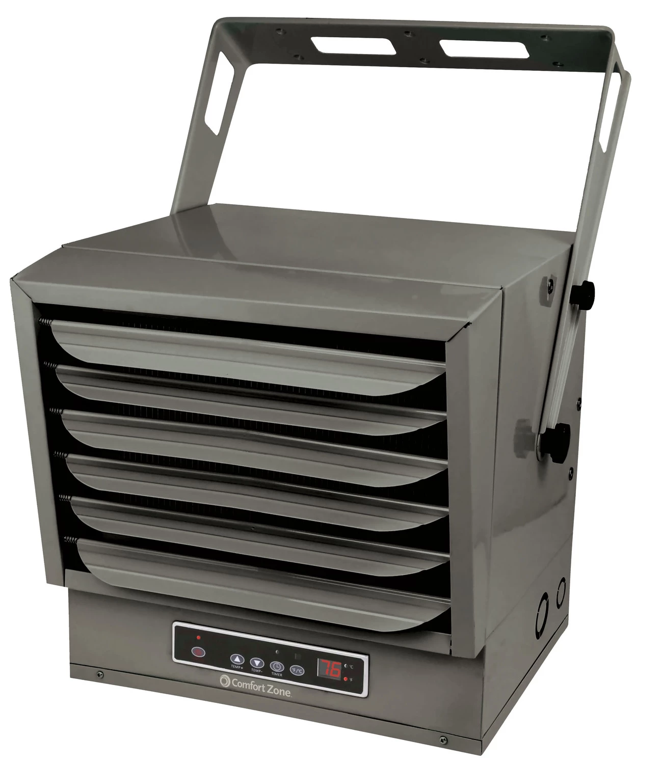 Comfort Zone Heavy Duty 10,000w Electric Utility Heater W/Remote 3 Comfort Zone Heavy Duty 10,000w Electric Utility Heater W/Remote