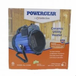 Comfort Zone PowerGear Ceramic Utility Heater -Home Improvement Sales Shop 48840031 3 2