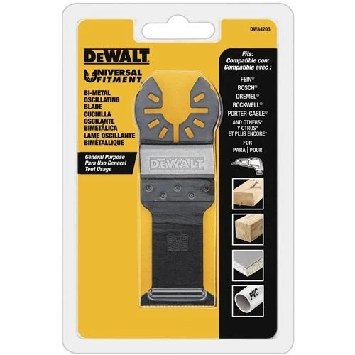 DeWalt Oscillating Wood with Nails Blade 3 DeWalt Oscillating Wood with Nails Blade