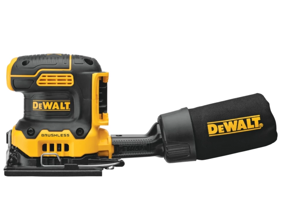 DeWALT 20V MAX* XR® BRUSHLESS CORDLESS 1/4 SHEET VARIABLE SPEED SANDER (TOOL ONLY) 3 DeWALT 20V MAX* XR® BRUSHLESS CORDLESS 1/4 SHEET VARIABLE SPEED SANDER (TOOL ONLY)