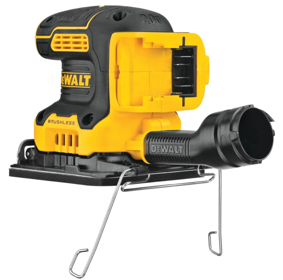 DeWALT 20V MAX* XR® BRUSHLESS CORDLESS 1/4 SHEET VARIABLE SPEED SANDER (TOOL ONLY) 5 DeWALT 20V MAX* XR® BRUSHLESS CORDLESS 1/4 SHEET VARIABLE SPEED SANDER (TOOL ONLY) - Image 3