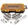 DeWalt 23 pc. 1/2 in. Drive Combination Socket Set -Home Improvement Sales Shop 489502 1