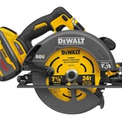 DeWalt DCS578X1 Flexvolt 60V Max* Brushless 7 1/4 Inch Cordless Circular Saw with Brake Kit -Home Improvement Sales Shop 489513 1