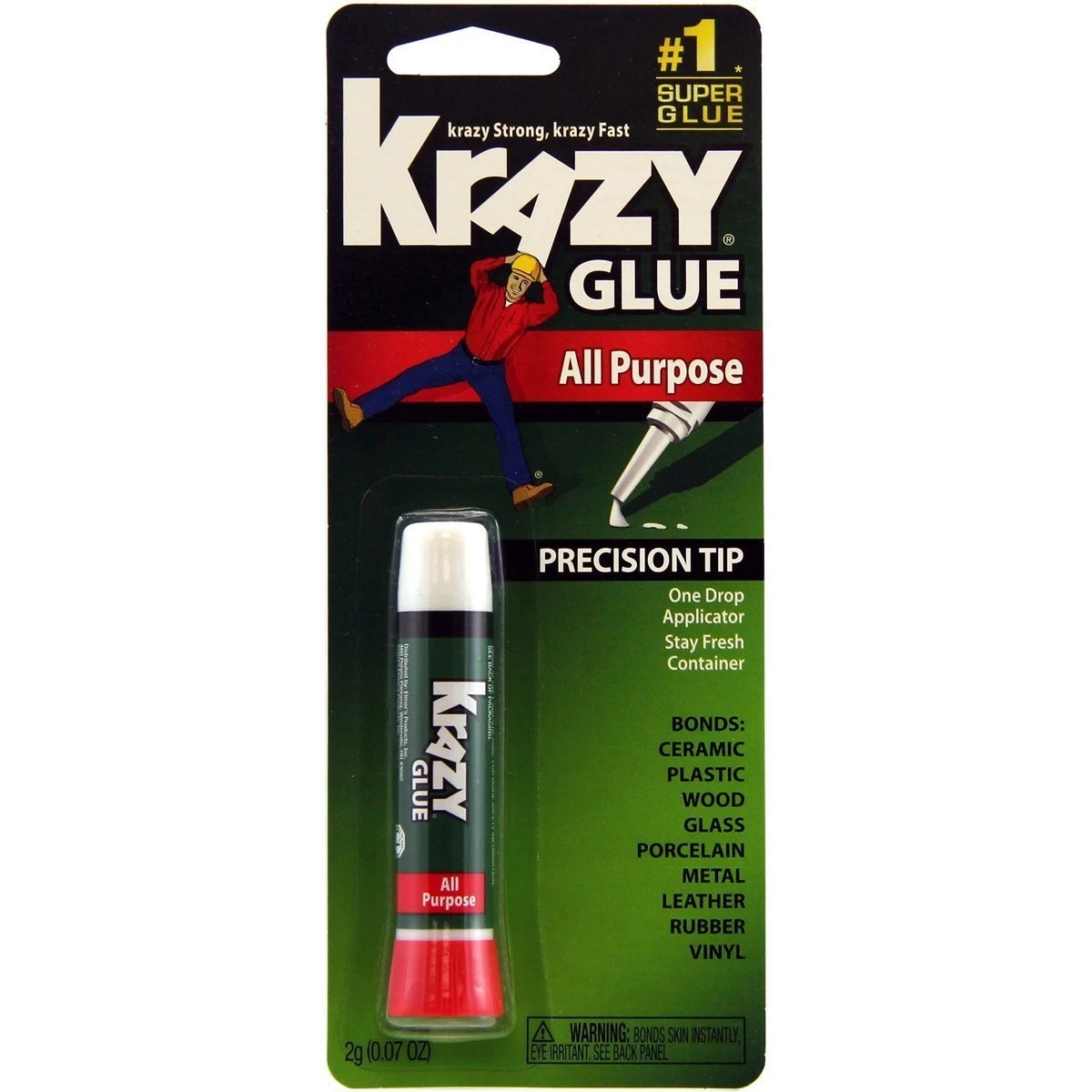 Elmer's Krazy Glue - 2 Gram Tube 3 Elmer's Krazy Glue - 2 Gram Tube