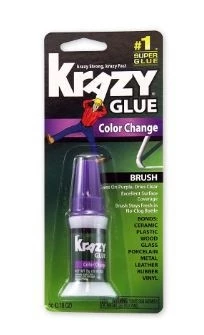 Elmer's Krazy Glue Color Change, Brush-On - .18 oz 3 Elmer's Krazy Glue Color Change, Brush-On - .18 oz