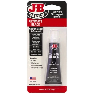 J-B Weld Maxi Black Ultimate Silicone Sealant 3 J-B Weld Maxi Black Ultimate Silicone Sealant
