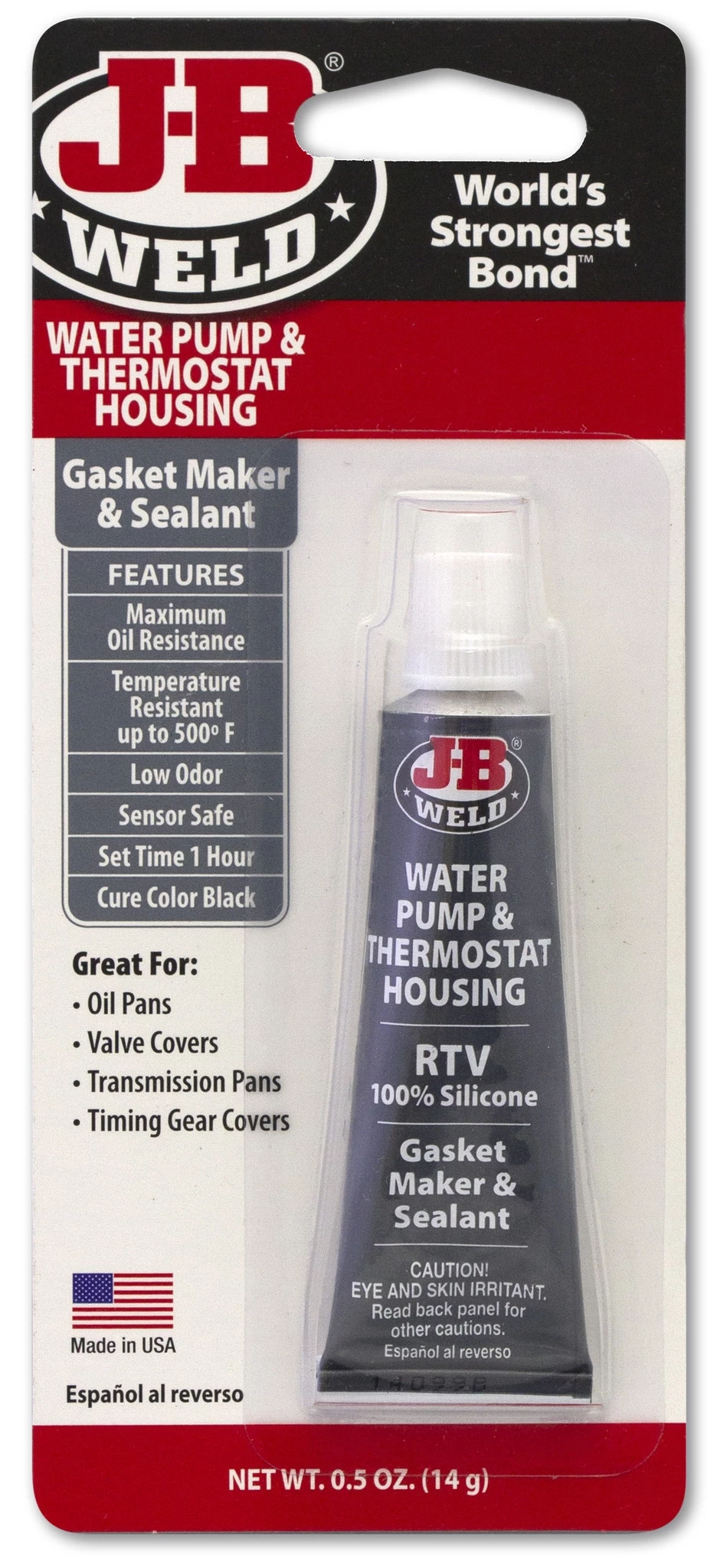 J-B Water Pump & Thermostat Sealant 0.5oz 3 J-B Water Pump & Thermostat Sealant 0.5oz