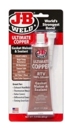 Ultimate Copper Gasket Maker & Sealant, 3oz 3 Ultimate Copper Gasket Maker & Sealant, 3oz