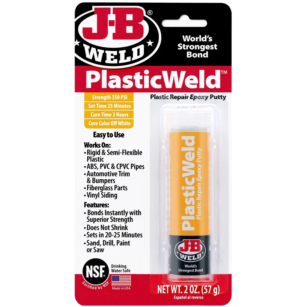 J-B PlasticWeld Epoxy 3 J-B PlasticWeld Epoxy