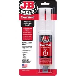 J-B Weld Clear Weld w/Syringe