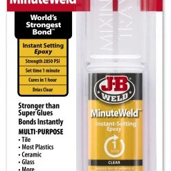 J-B MinuteWeld Epoxy Clear w/Syringe