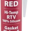 JB Weld Hi-Temp Red Silicone Gasket Maker & Sealant -Home Improvement Sales Shop 4980191