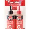 JB Weld Clearweld Professional Grade Epoxy, Clear - 8 oz. -Home Improvement Sales Shop 4980201