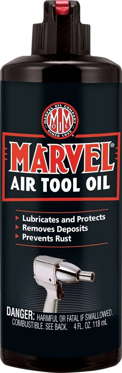 Marvel Air Tool Oil - 4 oz. Black Bottle 3 Marvel Air Tool Oil - 4 oz. Black Bottle
