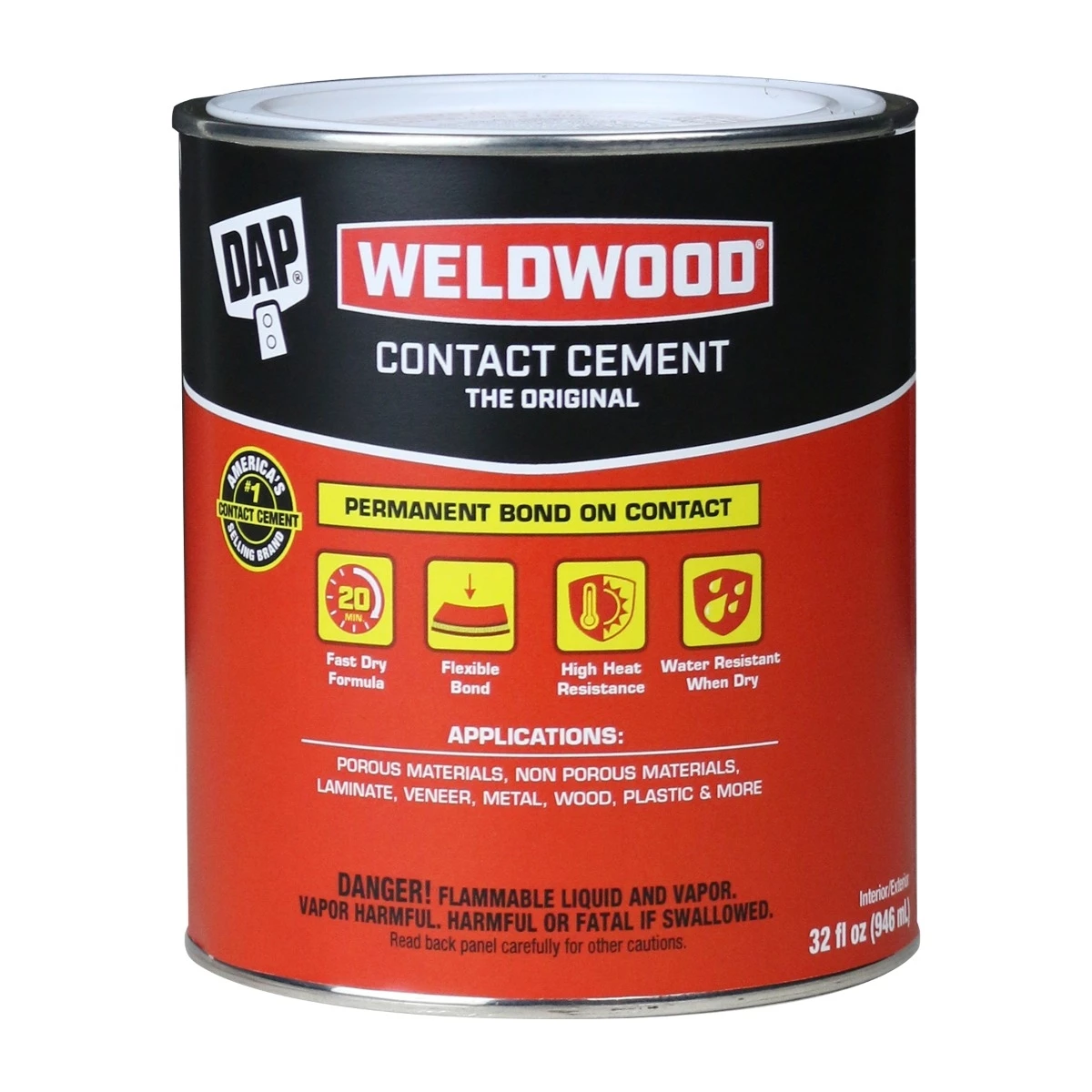 Dap Weldwood Contact Cement 5 Dap Weldwood Contact Cement - Image 3