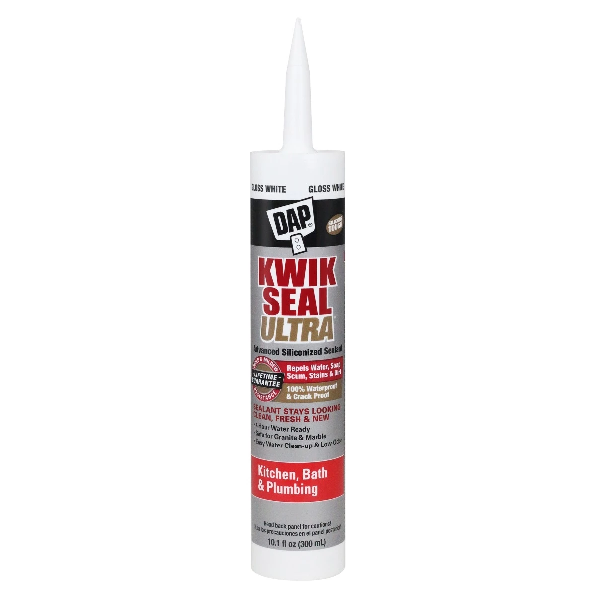 Dap Kwik Seal Ultra® Advanced Kitchen & Bath Sealant 3 Dap Kwik Seal Ultra® Advanced Kitchen & Bath Sealant