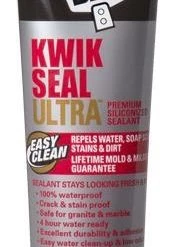 KWIK SEAL ULTRA Kitchen & Bath Siliconized Sealant 5.5oz