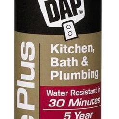 DAP Silicone Plus Premium Kitchen & Bath Sealant 10.8oz