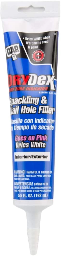 Dap DryDex® Dry Time Indicator Spackling - 5.5 oz Tube 3 Dap DryDex® Dry Time Indicator Spackling - 5.5 oz Tube