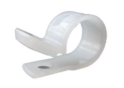GB Plastic Cable Clamp, 1/2" Dia., Smooth Edge, Fast Install, Screw or Nail Mount, Natural 12/Bag 3 GB Plastic Cable Clamp, 1/2" Dia., Smooth Edge, Fast Install, Screw or Nail Mount, Natural 12/Bag