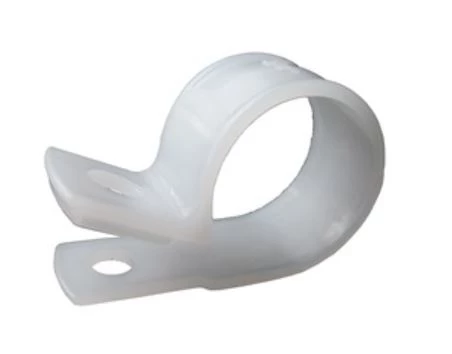 GB Plastic Cable Clamp, 3/4" Dia., Smooth Edge, Fast Install, Screw or Nail Mount, Natural 6/Bag 3 GB Plastic Cable Clamp, 3/4" Dia., Smooth Edge, Fast Install, Screw or Nail Mount, Natural 6/Bag