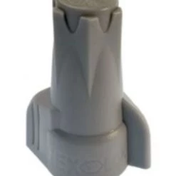 GB 25-2H2 #14-#6 AWG Hex-Lok ULTRA, Hex Head Multi-Range Winged Twist-On Wire Connectors, Gray