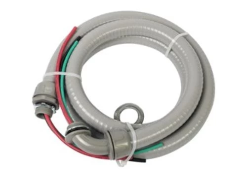 Bergen 3/4 in. x 6 ft. 8/2 & 10/1 Non-Metallic Flexible Liquidtight A/C Electrical Whip 3 Bergen 3/4 in. x 6 ft. 8/2 & 10/1 Non-Metallic Flexible Liquidtight A/C Electrical Whip