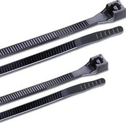 GB 4" & 8" Black UV Cable Tie